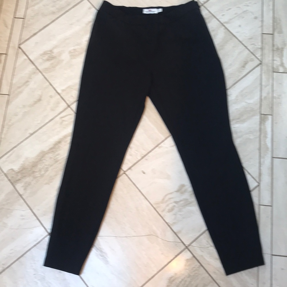 Vineyard Vines Black side zip pants